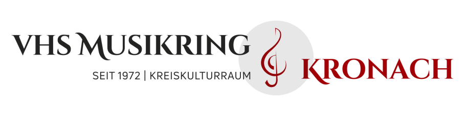 vhs Musikring Kronach seit 1972 Kreiskulturraum